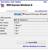 dbase compatible windows database